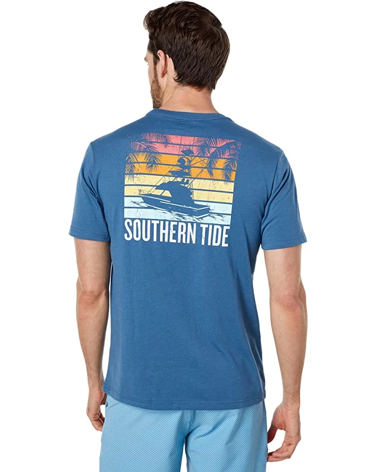 Southern Tide Sunset Sailing T-Shirt | Shirts & Tops 1 Southern Tide Sunset Sailing T-Shirt | Shirts & Tops