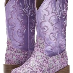 Roper Kids Lavender Square Toe Boot (Toddler/Little Kid) | Boots