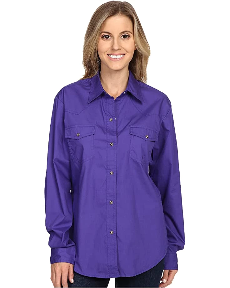 Roper L/S Solid Basic Snap Front | Shirts & Tops 10 Roper L/S Solid Basic Snap Front | Shirts & Tops - Image 10