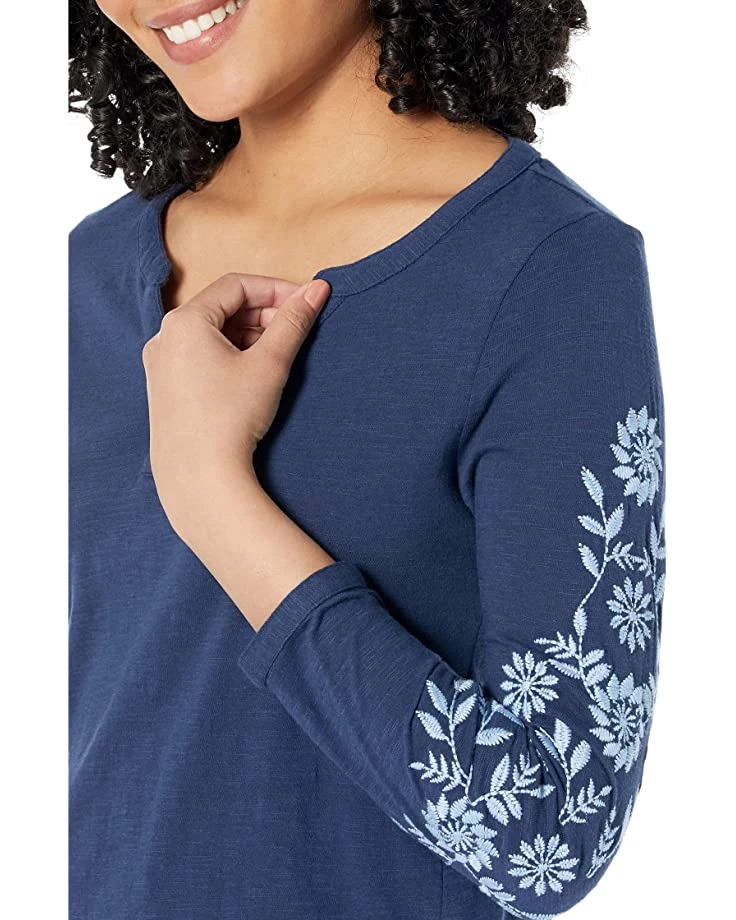 Roper 01036 Cotton Slub Jersey Top | Shirts & Tops 3 Roper 01036 Cotton Slub Jersey Top | Shirts & Tops - Image 3