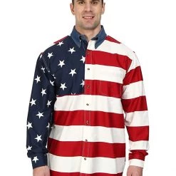 Roper Stars & Stripes Pieced Flag Shirt L/S | Shirts & Tops 11 Roper Stars & Stripes Pieced Flag Shirt L/S | Shirts & Tops -Southern Tide Shop 81Ro3FJnTxL. AC SR736920
