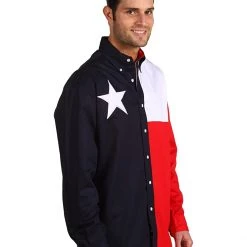 Roper L/S Pieced Texas Flag Shirt | Shirts & Tops 9 Roper L/S Pieced Texas Flag Shirt | Shirts & Tops -Southern Tide Shop 81TUde8U4GL. AC SR736920