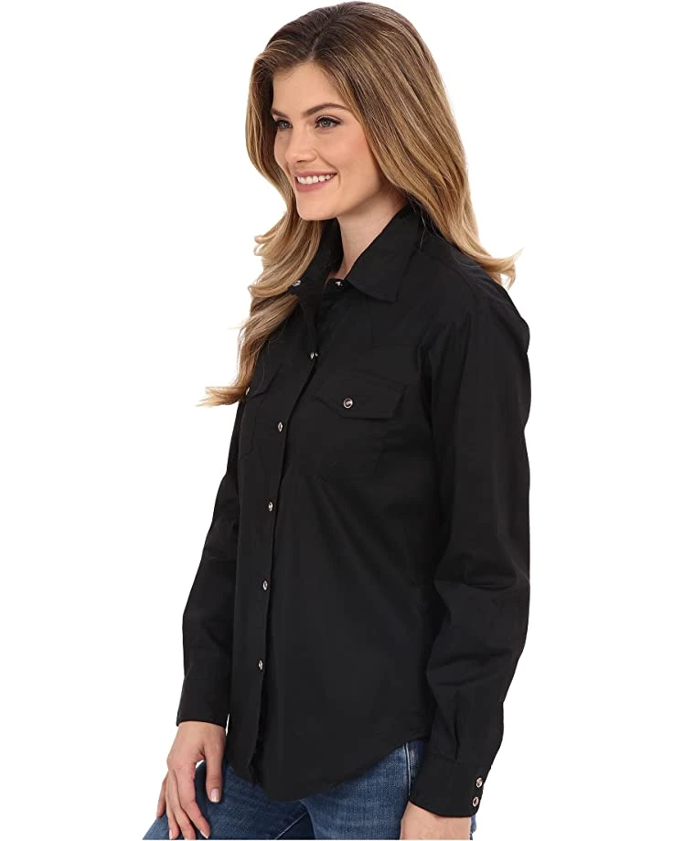 Roper L/S Solid Basic Snap Front | Shirts & Tops 2 Roper L/S Solid Basic Snap Front | Shirts & Tops - Image 2