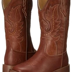 Roper Kids Texson Faux Leather (Toddler/Little Kid) | Boots