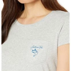 Southern Tide Short Sleeve Flamingo Heather Fitted Tee | Shirts & Tops -Southern Tide Shop 81Y3tNU5rzL. AC SR736920