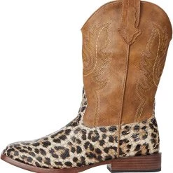 Roper Kids Glitter Leopard (Big Kid) | Boots -Southern Tide Shop 81ZI4Wx0yVS. AC SR736920