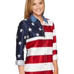 Roper L/S Stars and Stripes Pieced Flag | Shirts & Tops 9 Roper L/S Stars and Stripes Pieced Flag | Shirts & Tops -Southern Tide Shop 81crAQyxVaL. AC SR736920