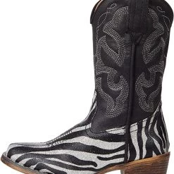 Roper Kids Riley Zebra (Toddler/Little Kid) | Boots -Southern Tide Shop 81g3TKgvoVL. AC SR736920