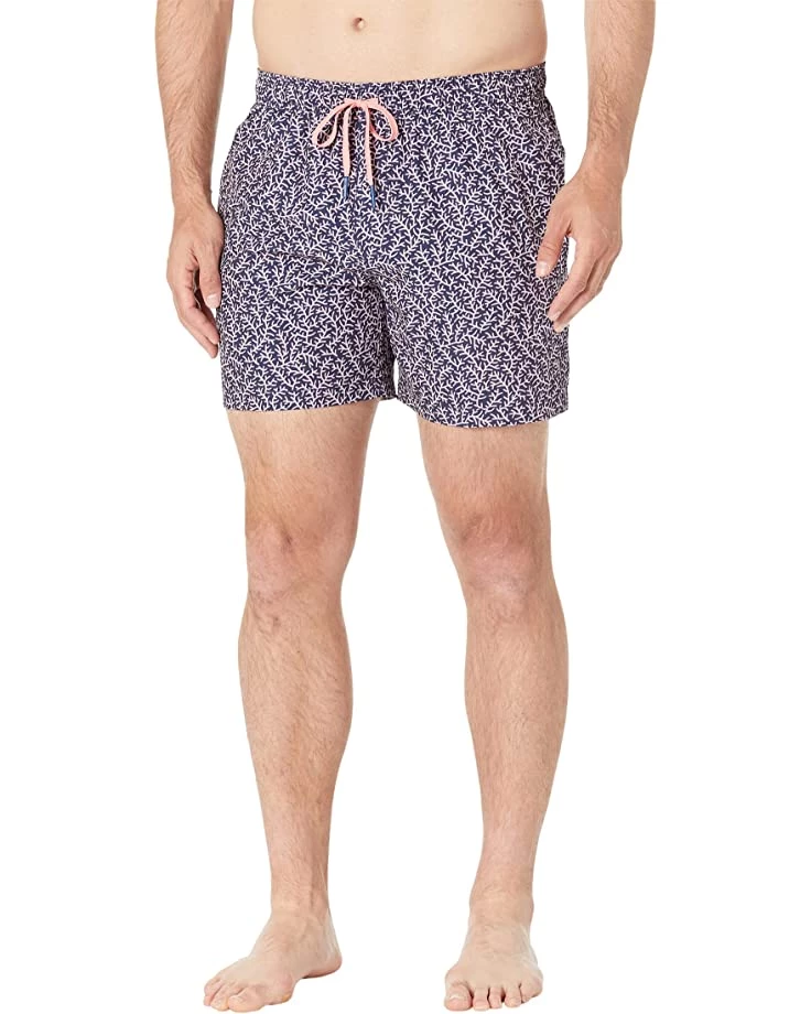 Southern Tide 6" Coral Life Swim Trunks | Swimwear 1 Southern Tide 6" Coral Life Swim Trunks | Swimwear