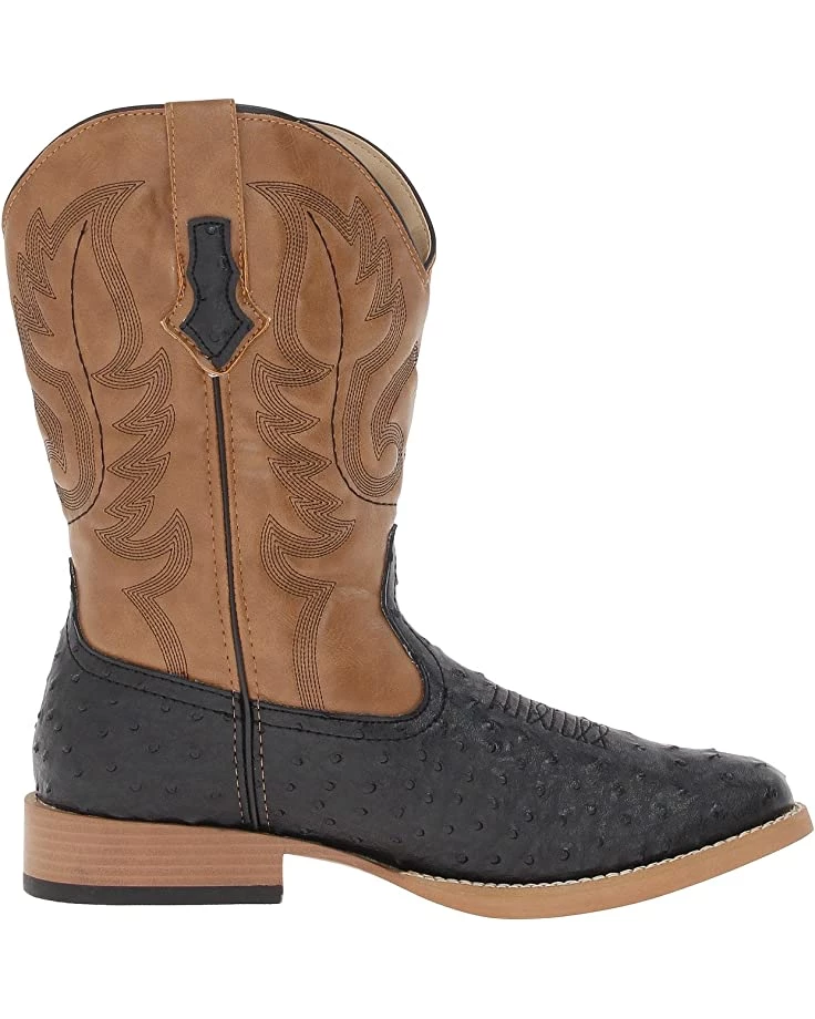 Roper Ostrich Print Square Toe Cowboy Boot | Boots 6 Roper Ostrich Print Square Toe Cowboy Boot | Boots - Image 6