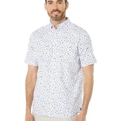 Southern Tide Short Sleeve IC Set The Bar High Heather Sport Shirt | Shirts & Tops