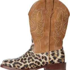 Roper Kids Glitter Leopard (Toddler/Little Kid) | Boots -Southern Tide Shop 81uXmdGl cS. AC SR736920
