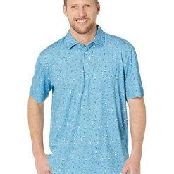 Southern Tide Short Sleeve Hampstead Perf Polo | Shirts & Tops