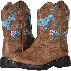 Roper Kids Horse Flowers (Toddler/Little Kid) | Boots
