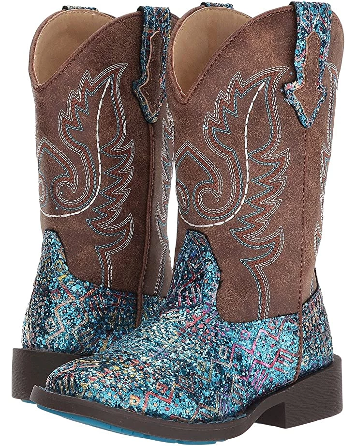 Roper Kids Glitter Aztec (Toddler/Little Kid) | Boots 1 Roper Kids Glitter Aztec (Toddler/Little Kid) | Boots