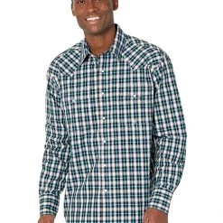 Roper Small Black Ombre Plaid Western Shirt | Shirts & Tops