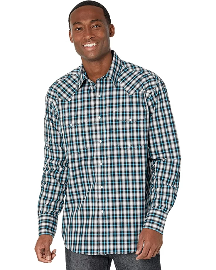 Roper Small Black Ombre Plaid Western Shirt | Shirts & Tops 1 Roper Small Black Ombre Plaid Western Shirt | Shirts & Tops