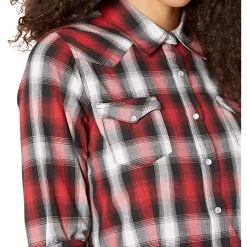 Roper Black, White, Red Ombre Plaid Western Blouse w/ Snaps | Shirts & Tops 6 Roper Black, White, Red Ombre Plaid Western Blouse w/ Snaps | Shirts & Tops -Southern Tide Shop 91PYdWGFnQL. AC SR736920