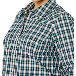 Roper Plus Size Black Ombre Plaid Western Blouse | Shirts & Tops -Southern Tide Shop 91RFremik3L. AC SR736920