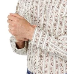 Roper Cotton/Poly Cream & Brown Wallpaper Stripe Western Shirt w/ Snaps | Shirts & Tops 5 Roper Cotton/Poly Cream & Brown Wallpaper Stripe Western Shirt w/ Snaps | Shirts & Tops -Southern Tide Shop 91RQETE610L. AC SR736920