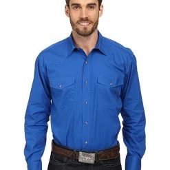 Roper L/S Solid Basic Snap Front | Shirts & Tops -Southern Tide Shop 91XnytJYQ8L. AC SR736920