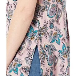 Roper Pink Paisley Print Cap Sleeve Blouse w/ Empire Waist | Shirts & Tops 6 Roper Pink Paisley Print Cap Sleeve Blouse w/ Empire Waist | Shirts & Tops -Southern Tide Shop 91ZaGfXS4uL. AC SR736920