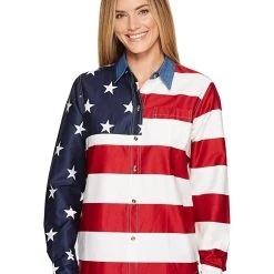 Roper L/S Stars and Stripes Pieced Flag | Shirts & Tops 10 Roper L/S Stars and Stripes Pieced Flag | Shirts & Tops -Southern Tide Shop 91fUtXw rWL. AC SR736920
