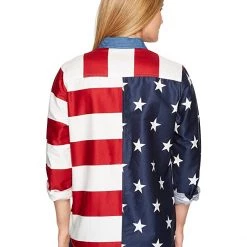 Roper L/S Stars and Stripes Pieced Flag | Shirts & Tops 8 Roper L/S Stars and Stripes Pieced Flag | Shirts & Tops -Southern Tide Shop 91pMfEDFbTL. AC SR736920